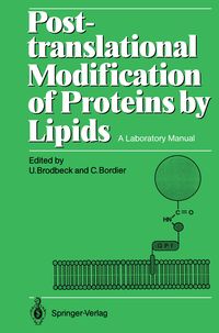 Produktbild: Post-translational Modification of Proteins by Lipids