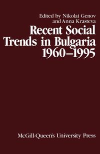 Produktbild: Recent Social Trends in Bulgaria, 1960-1995