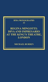 Produktbild: Regina Mingotti: Diva and Impresario at the King's Theatre, London