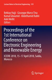 Produktbild: Proceedings of the 1st International Conference on Electronic Engineering and Renewable Energy