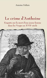 Produktbild: Le crime d'Anthoine
