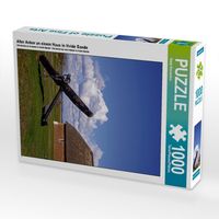 Produktbild: CALVENDO Puzzle Alter Anker an einem Haus in Hvide Sande | 1000 Teile Lege-Gr&ouml;&szlig;e 64x48cm Foto-Puzzle f&uuml;r gl&uuml;ckliche Stunden