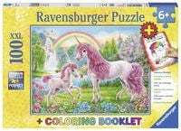 Bild vom Artikel Puzzle Ravensburger Magische Einhörner 100 Teile XXL Colouring Booklet vom Autor 