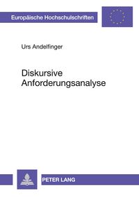 Produktbild: Diskursive Anforderungsanalyse