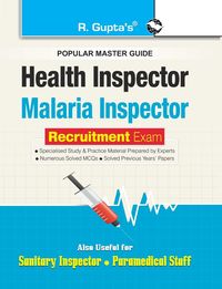 Produktbild: Health and Malaria Inspector Recruitment Exam Guide