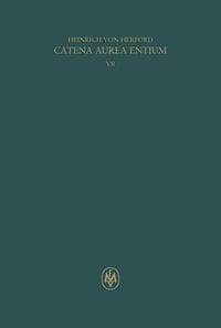 Produktbild: Catena aurea entium, Buch VII