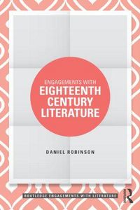 Produktbild: Robinson, D: Engagements with Eighteenth-Century Literature