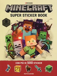 Produktbild: Minecraft Mojang. Super sticker book. Con adesivi
