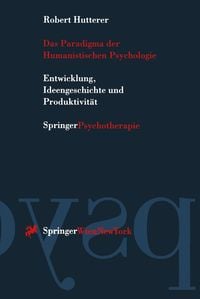 Produktbild: Das Paradigma der Humanistischen Psychologie