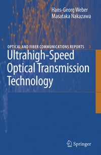 Produktbild: Ultrahigh-Speed Optical Transmission Technology