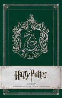 Produktbild: Harry Potter Slytherin Hardcover Ruled Journal
