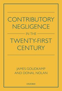 Produktbild: Contributory Negligence in the Twenty-First Century