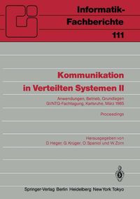 Produktbild: Kommunikation in Verteilten Systemen II