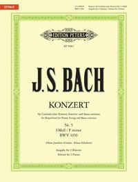 Produktbild: Bach, J: Concerto for Harpsichord (Piano), Strings and Basso