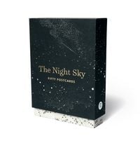 Produktbild: The Night Sky: Fifty Postcards (50 Designs; Archival Images, NASA Ephemera, Photographs, and More in a Gold Foil Stamped Keepsake Box;)