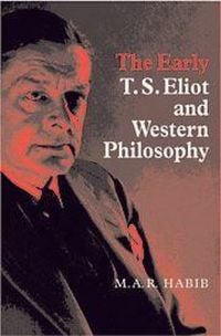 Produktbild: The Early T. S. Eliot and Western Philosophy