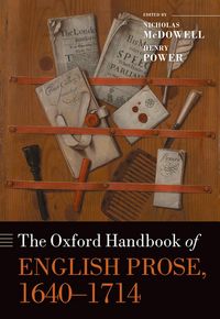 Produktbild: The Oxford Handbook of English Prose, 1640-1714