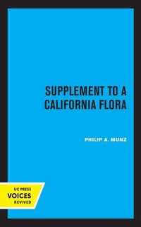 Produktbild: Munz, P: Supplement to A California Flora