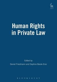 Produktbild: Human Rights in Private Law
