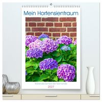 Produktbild: Mein Hortensientraum (hochwertiger Premium Wandkalender 2027 DIN A2 hoch), Kunstdruck in Hochglanz