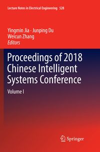 Produktbild: Proceedings of 2018 Chinese Intelligent Systems Conference