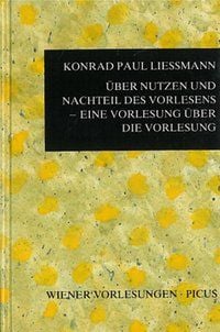 Produktbild: &Uuml;ber Nutzen und Nachteil des Vorlesens - Eine Vorlesung &uuml;ber die Vorlesung