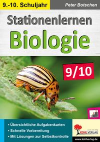 Produktbild: Stationenlernen Biologie 9/10