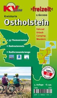 Produktbild: Ostholstein Kreis, KVplan, Radkarte/Freizeitkarte, 1:60.000