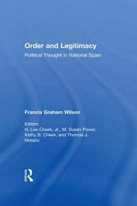 Produktbild: Order and Legitimacy
