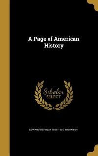 Produktbild: A Page of American History