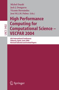 Produktbild: High Performance Computing for Computational Science - VECPAR 2004