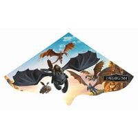 Produktbild: Paul G&uuml;nther 1212 - Dragons, Einleiner-Drachen, Folie, 115x63cm