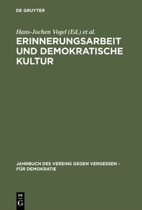 Produktbild: Erinnerungsarbeit und demokratische Kultur