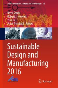 Produktbild: Sustainable Design and Manufacturing 2016