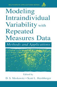 Produktbild: Modeling Intraindividual Variability With Repeated Measures Data