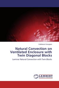 Produktbild: Natural Convection on Ventilated Enclosure with Twin Diagonal Blocks