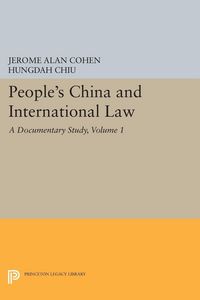 Produktbild: People's China and International Law, Volume 1