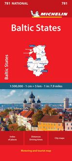 Produktbild: Baltic States - Michelin National Map 781