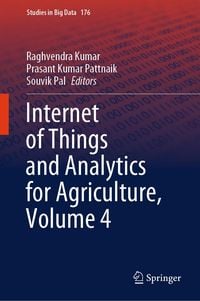 Produktbild: Internet of Things and Analytics for Agriculture, Volume 4