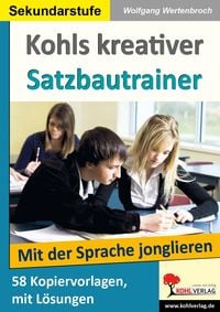 Produktbild: Kohls kreativer Satzbautrainer (SEK)