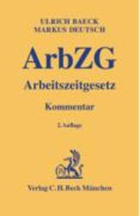 Produktbild: Arbeitszeitgesetz