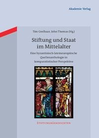 Produktbild: Stiftung und Staat im Mittelalter