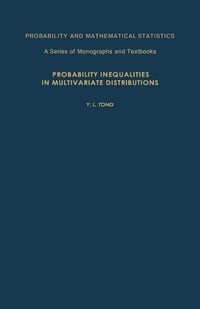 Produktbild: Probability Inequalities in Multivariate Distributions