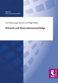 Produktbild: Erbrecht und Unternehmensnachfolge