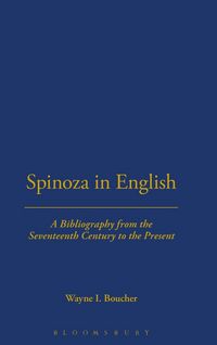 Produktbild: Spinoza In English, A Bibliography