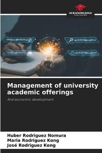 Produktbild: Management of university academic offerings