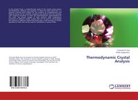 Produktbild: Thermodynamic Crystal Analysis