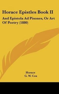 Produktbild: Horace Epistles Book II