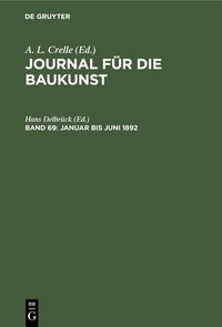 Produktbild: Januar bis Juni 1892