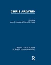 Produktbild: Wood, J: Chris Argyris